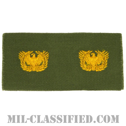 准尉章（Warrant Officers）[カラー/兵科章/パッチ/ペア（2枚1組）]の画像