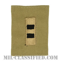 准尉 (CW2)（Chief Warrant Officer 2 (CW2)）[デザート/ゴアテックスパーカー用スライドオン階級章]の画像