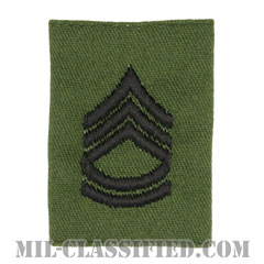 一等軍曹（Sergeant First Class (SFC)）[サブデュード/ゴアテックスパーカー用スライドオン階級章]の画像