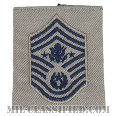 空軍最先任上級曹長（Chief Master Sergeant of the Air Force (CMSAF)）[ABU/ゴアテックスパーカー用スライドオン空軍階級章]の画像