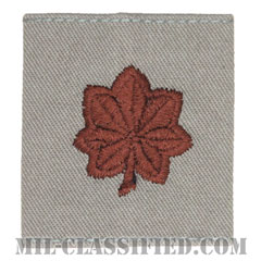 少佐（Major (MAJ)）[ABU/ゴアテックスパーカー用スライドオン空軍階級章]の画像