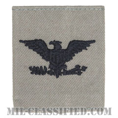 大佐（Colonel (COL)）[ABU/ゴアテックスパーカー用スライドオン空軍階級章]の画像