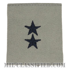 少将（Major General (MG)）[ABU/ゴアテックスパーカー用スライドオン空軍階級章]の画像