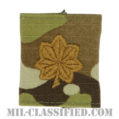 少佐（Major (MAJ)）[OCP（7C）/ゴアテックスパーカー用スライドオン階級章]の画像