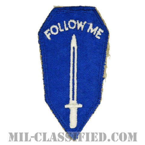 陸軍歩兵学校（Army Infantry School）[カラー/カットエッジ/パッチ/中古1点物]の画像