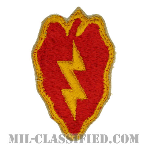 第25歩兵師団（25th Infantry Division）[カラー/カットエッジ/パッチ/中古1点物]の画像