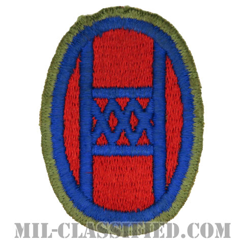 第30歩兵師団（30th Infantry Division）[カラー/カットエッジ/パッチ/中古1点物]の画像