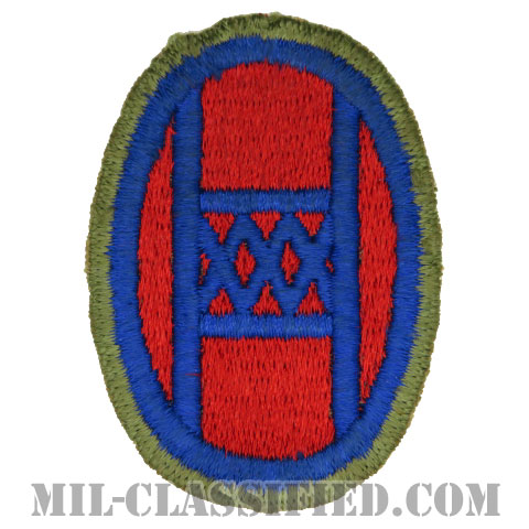 第30歩兵師団（30th Infantry Division）[カラー/カットエッジ/パッチ/中古1点物]画像