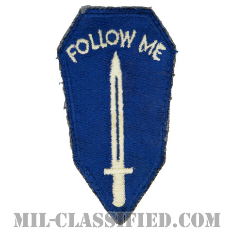 陸軍歩兵学校（Army Infantry School）[カラー/カットエッジ/パッチ/中古1点物]の画像