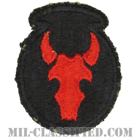 第34歩兵師団（34th Infantry Division）[カラー/カットエッジ/パッチ/中古1点物]の画像