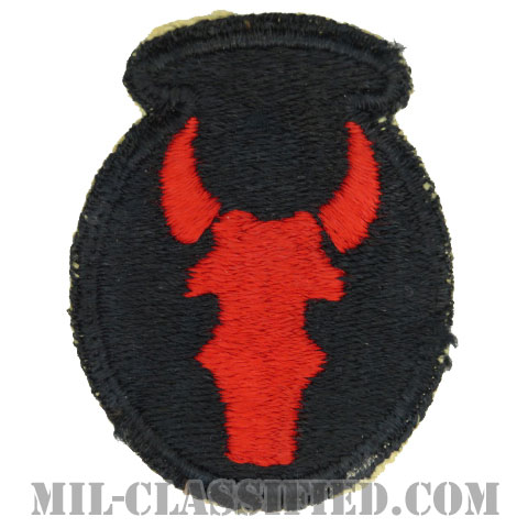 第34歩兵師団（34th Infantry Division）[カラー/カットエッジ/パッチ/中古1点物]の画像