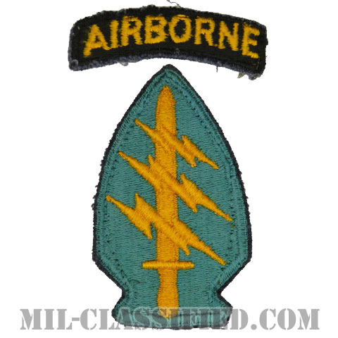 特殊部隊群（Special Forces Group）[カラー/カットエッジ/パッチ/エアボーンタブ付/中古1点物]の画像