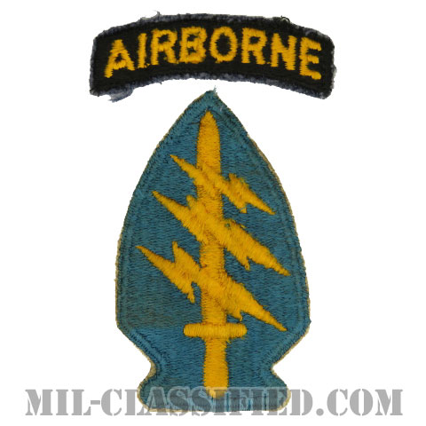 特殊部隊群（Special Forces Group）[カラー/カットエッジ/パッチ/エアボーンタブ付/中古1点物]の画像