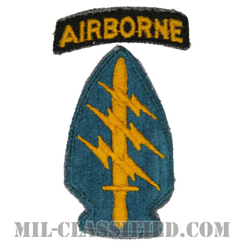 特殊部隊群（Special Forces Group）[カラー/カットエッジ/パッチ/エアボーンタブ付/中古1点物]の画像