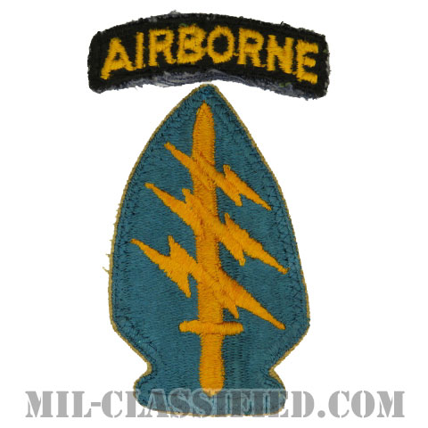 特殊部隊群（Special Forces Group）[カラー/カットエッジ/パッチ/エアボーンタブ付/中古1点物]の画像