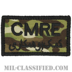 CMRE（アメリカ中央軍資材回収部隊）ブラック縁（CENTCOM Materiel Recovery Element）[OCP/メロウエッジ/ベルクロ付パッチ]の画像