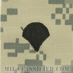 特技兵（Specialist (SPC)）[UCP（ACU）/階級章/キャップ用縫い付けパッチ]画像