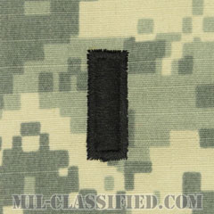 中尉（First Lieutenant (1LT)）[UCP（ACU）/階級章/キャップ用縫い付けパッチ]画像