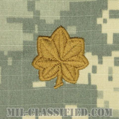 少佐（Major (MAJ)）[UCP（ACU）/階級章/キャップ用縫い付けパッチ]画像