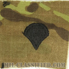 特技兵（Specialist (SPC)）[OCP（7C）/階級章/キャップ用縫い付けパッチ]の画像