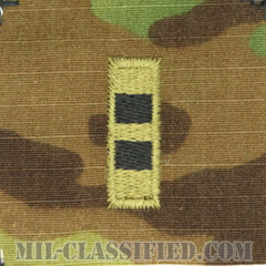 准尉 (CW2)（Chief Warrant Officer 2 (CW2)）[OCP（7C）/階級章/キャップ用縫い付けパッチ]の画像