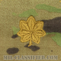 少佐（Major (MAJ)）[OCP（7C）/階級章/キャップ用縫い付けパッチ]の画像