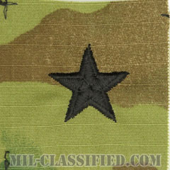 准将（Brigadier General (BG)）[OCP/階級章/キャップ用縫い付けパッチ]画像