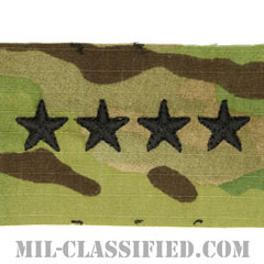 大将（General (GEN)）[OCP（7C）/階級章/キャップ用縫い付けパッチ]の画像