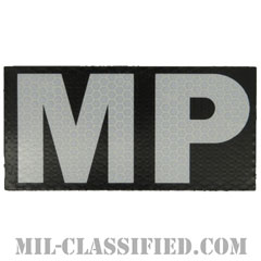 MP（憲兵）（Military Police）[IR（赤外線）反射素材/4インチ幅/ベルクロ付パッチ]画像