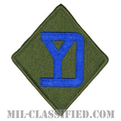 第26歩兵師団（26th Infantry Division）[カラー/メロウエッジ/パッチ]の画像