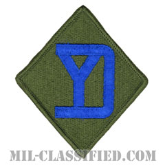 第26歩兵師団（26th Infantry Division）[カラー/メロウエッジ/パッチ]画像