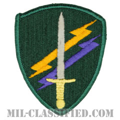 アメリカ陸軍民事活動および心理作戦司令部（USACAPOC）[カラー/メロウエッジ/パッチ]の画像