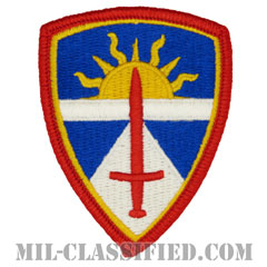 陸軍試験評価コマンド（Army Test and Evaluation Command (ATEC)）[カラー/メロウエッジ/パッチ]の画像