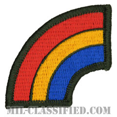 第42歩兵師団（42nd Infantry Division）[カラー/メロウエッジ/パッチ]画像