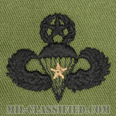戦闘空挺章 (マスター) 降下1回（Combat Parachutist Badge, Master, One Jump）[サブデュード/パッチ]画像