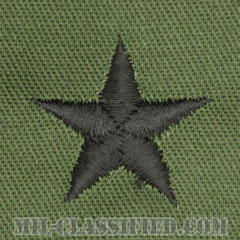 准将（Brigadier General (BG)）[サブデュード/階級章/パッチ/ペア（2枚1組）]の画像