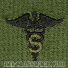 専門医科章（Medical Specialist Corps）[サブデュード/兵科章/パッチ/ペア（2枚1組）]の画像