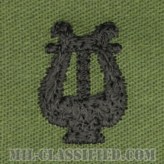 楽隊科章（Army Bands）[サブデュード/兵科章/パッチ/ペア（2枚1組）]の画像