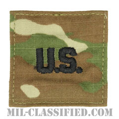 陸軍犯罪捜査司令部用U.S.章（U.S. Letters (CID)）[OCP（7C）/ベルクロ付パッチ]の画像