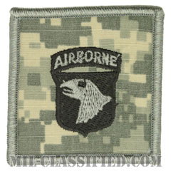 第101空挺師団（101st Airborne Division (Air Assault)）[UCP（ACU）/ヘルメット用/パッチ]の画像