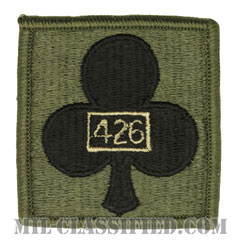 第1旅団戦闘団第426支援大隊（426th Support Battalion, 1st Brigade Combat Team）[サブデュード/ヘルメット用/パッチ]の画像