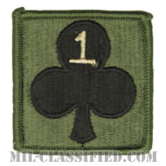 第327歩兵連隊第1旅団戦闘団第1大隊（1st Battalion, 1st BCT, 327th Infantry Regiment）[サブデュード/ヘルメット用/パッチ]の画像
