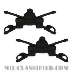 機甲科章（Armor）[サブデュード（ブラックメタル）/兵科章/バッジ/ペア（2個1組）]の画像