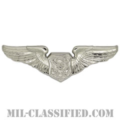 航空機搭乗員章 (将校用エアクルー)（Air Force Officer Aircrew Badge）[カラー/鏡面仕上げ/バッジ]の画像