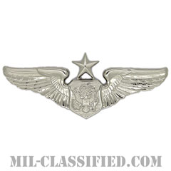 航空機搭乗員章 (将校用シニア・エアクルー)（Air Force Officer Senior Aircrew Badge）[カラー/鏡面仕上げ/バッジ]画像