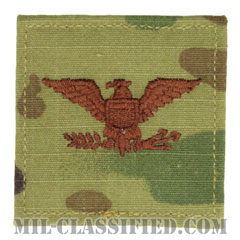 大佐（Colonel (COL)）[OCP（7C）/空軍階級章/ベルクロ付パッチ]の画像