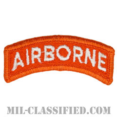 エアボーンタブ（オレンジ&ホワイト）（Airborne Tab）[カラー/メロウエッジ/パッチ]画像