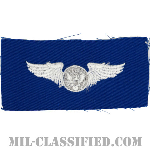 航空機搭乗員章 (下士官用エアクルー)（Air Force Enlisted Aircrew Badge）[カラー/空軍ブルー生地/パッチ]画像