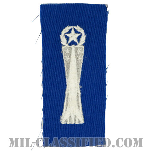 ミサイル整備章 (マスター)（Missile Maintenance Badge, Master）[カラー/空軍ブルー生地/パッチ]の画像