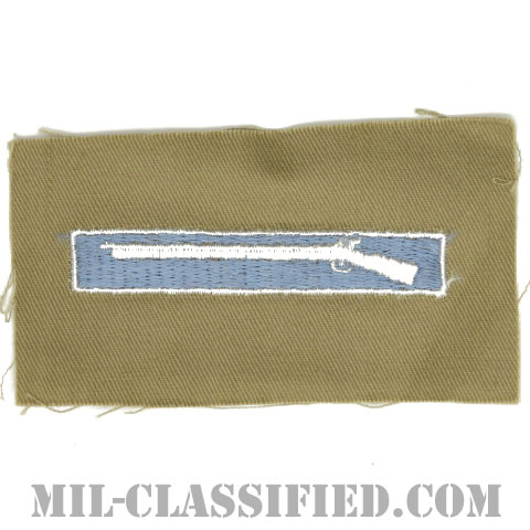 優秀歩兵章（Expert Infantryman Badge (EIB)）[カラー/カーキ生地/パッチ]画像